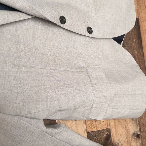 J.Crew Gray Wool Blazer Sport Coat Sz 40S Men - Picture 6 of 17